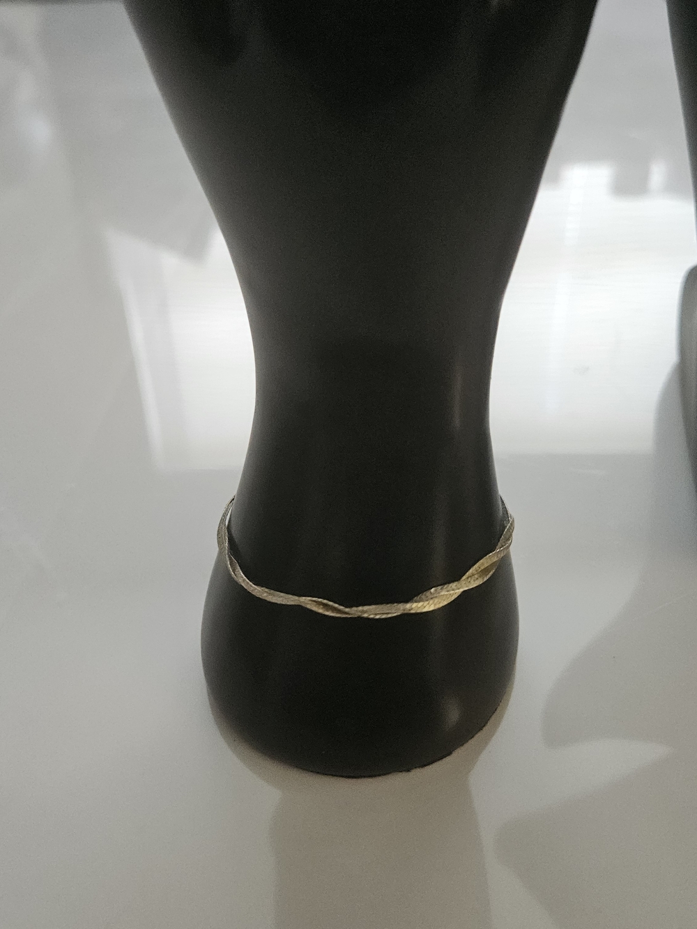 Multi-Strand Braided Herringbone Chain Bracelet Sterling Silver